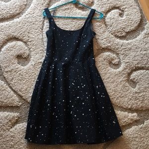 Navy blue dress